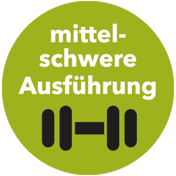 mittelschwere Ausführung