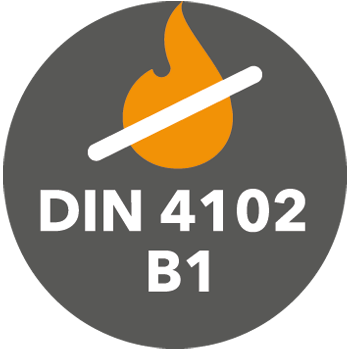 schwer entflammbar DIN 4102 B2